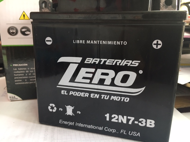 Batería para Motos Zero 12N7-3B
