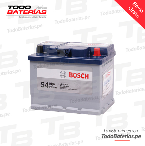 Batería para Carros Bosch 42HP S4 (S4 55D)