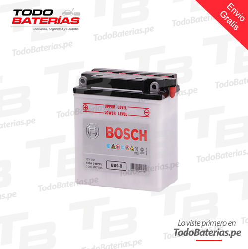 Batería para Motos Bosch BB9-B