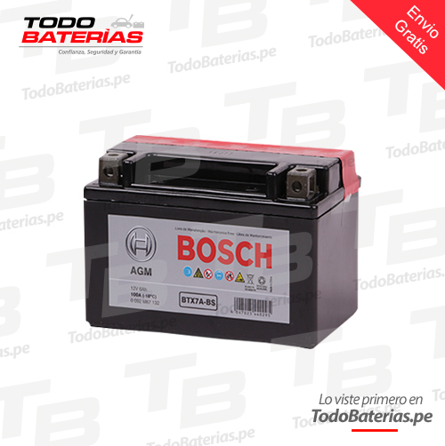 Batería para Motos Bosch BTX7A-BS
