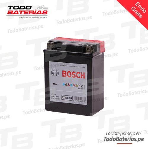 Batería para Motos Bosch BTX7L-BS