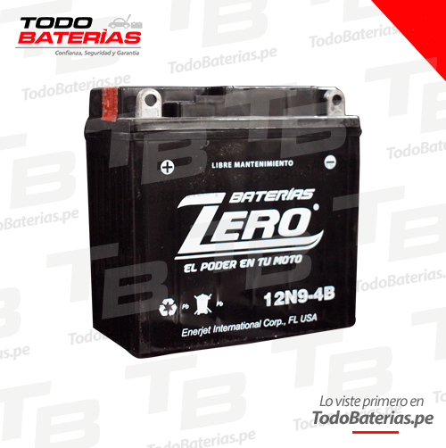 Batería para Motos Zero 12N9-4B