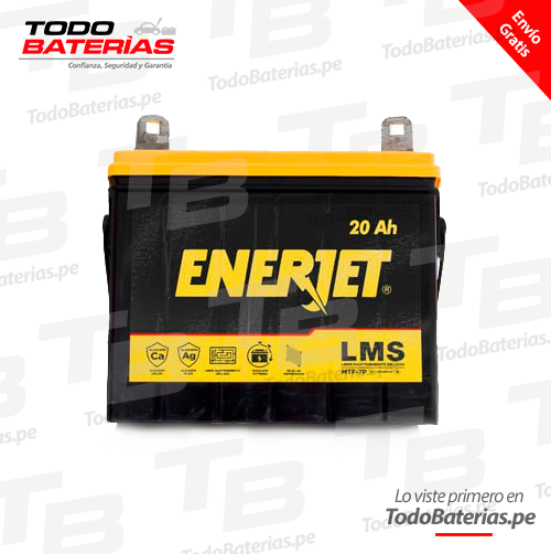 Batería para Motos Enerjet LMS MTF-7P
