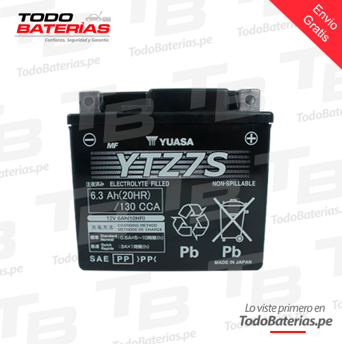 Batería para Motos Yuasa YTZ5S