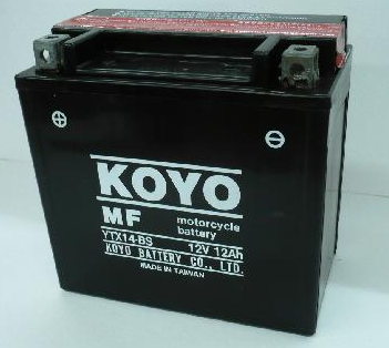 Batería para Motos Koyo YTX14-BS