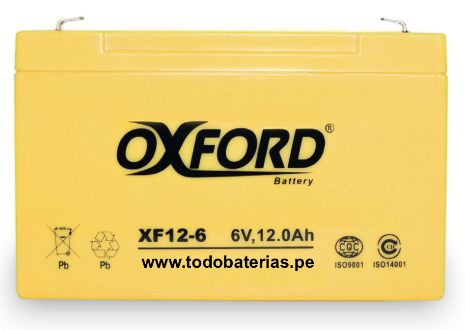 Batería para UPS Oxford XF12-6
