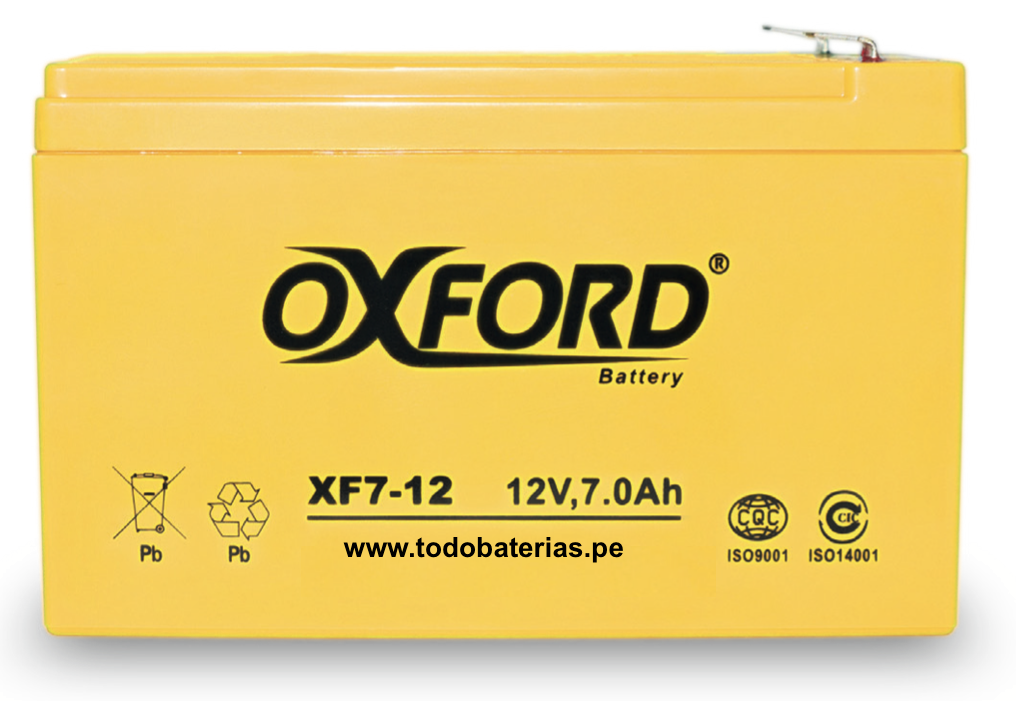 Batería para UPS Oxford XF7-12