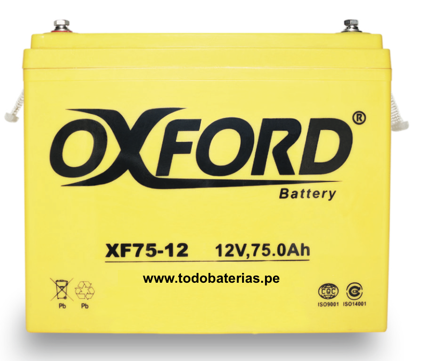 Batería para UPS Oxford XF75-12