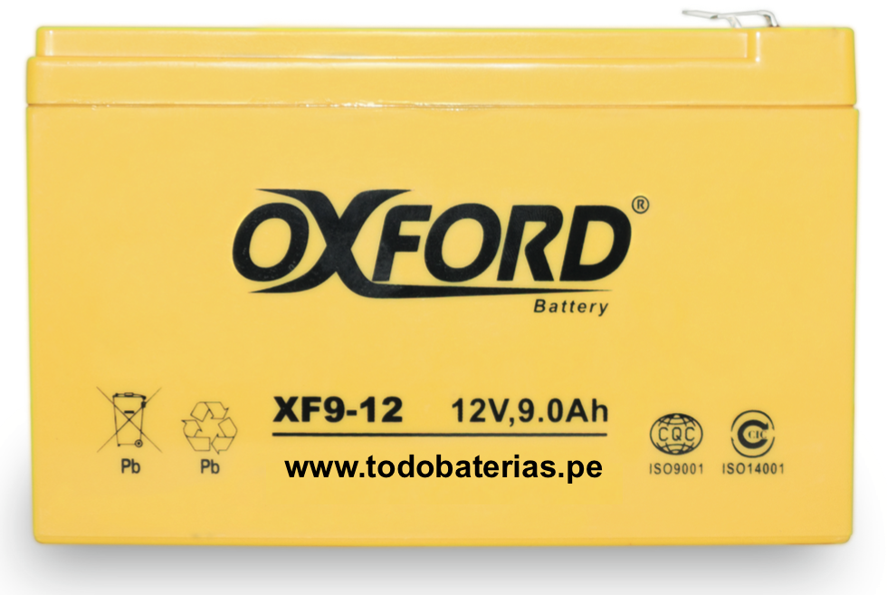 Batería para UPS Oxford XF9-12