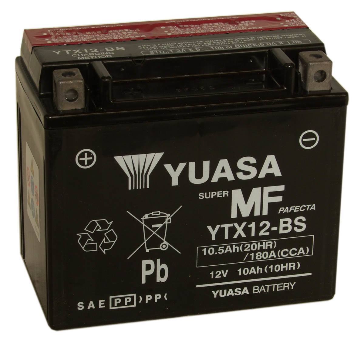 Batería para Motos Yuasa YTX12-BS
