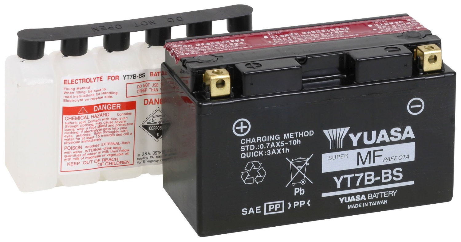 Batería para Motos Yuasa YT7B-BS
