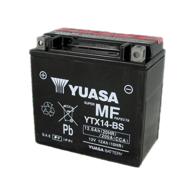 Batería para Motos Yuasa YTX14-BS