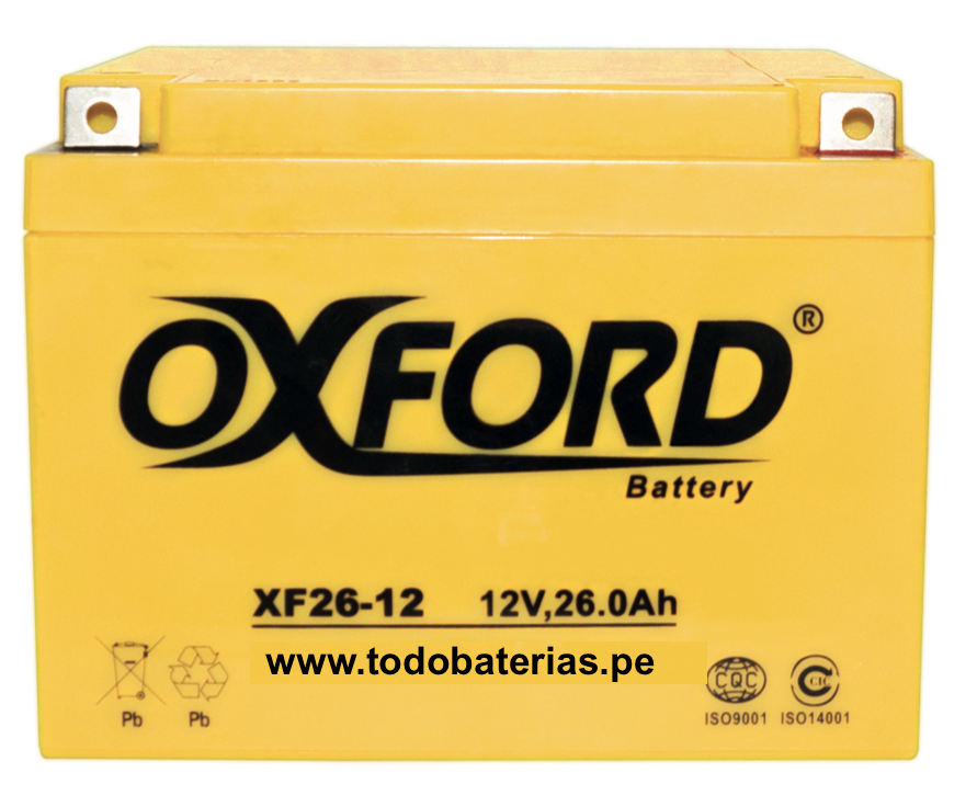 Batería para UPS Oxford XF26-12