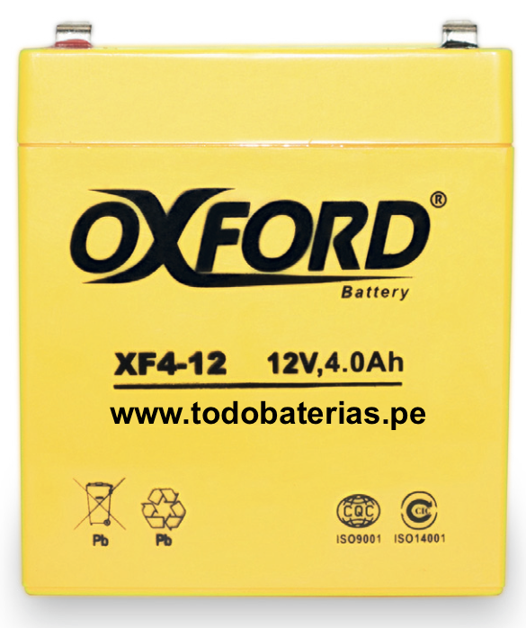 Batería para UPS Oxford XF4-6