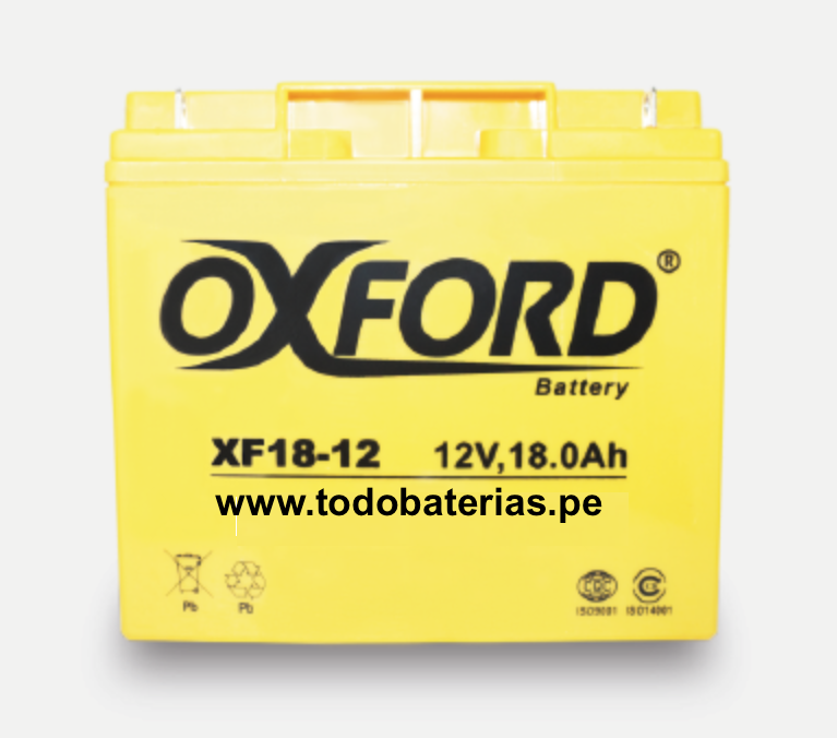 Batería para UPS Oxford XF18-12