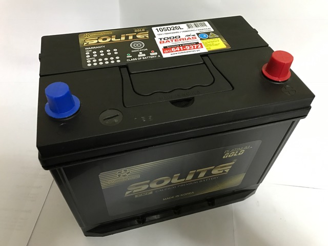 Batería para Carros Solite 105D26L PLATINUM GOLD