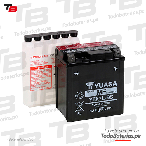 Batería para Motos Yuasa YTX7L-BS