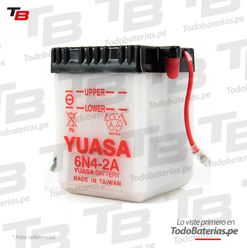 Batería para Motos Yuasa 6N4-2A