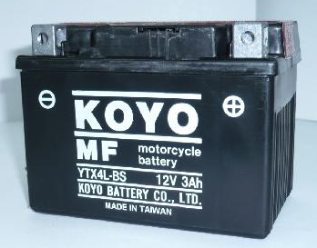 Batería para Motos Koyo YTX4L-BS