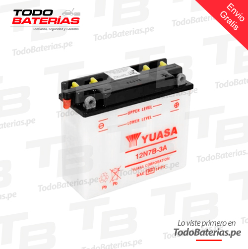 Batería para Motos Yuasa 12N7B-3A