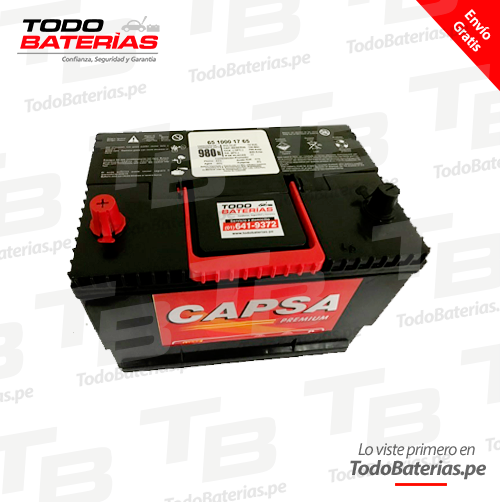 Batería para Carros Capsa 1765 - 65 1100