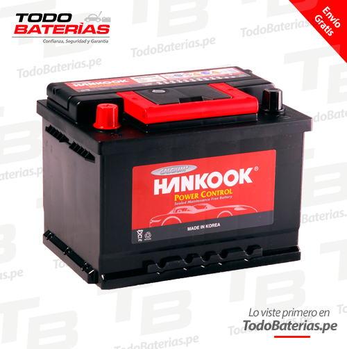 Estimado Defectuoso Picotear Batería para Carros Hankook MF55459 - Todo Baterías Perú | Instalación de  Baterías a domicilio | Compra Online