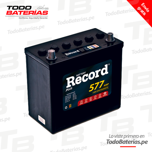 Batería para Carros Record RFF 60 BD PLUS