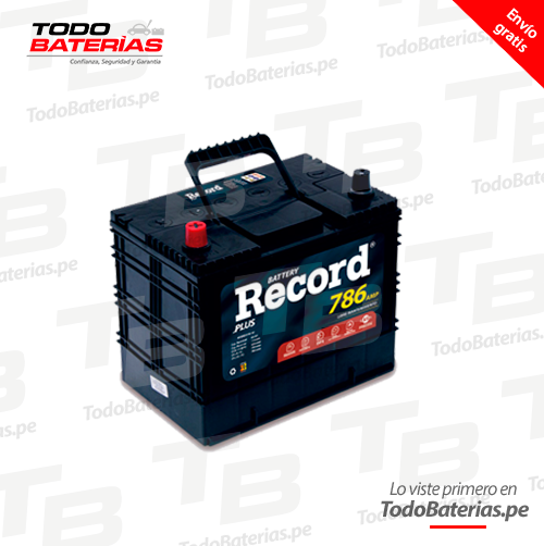 Batería para Carros Record RC 60 PLUS