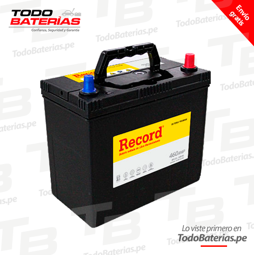 Batería para Carros Record RP 45S-55B24L (RFF 60 PI BD PLUS)