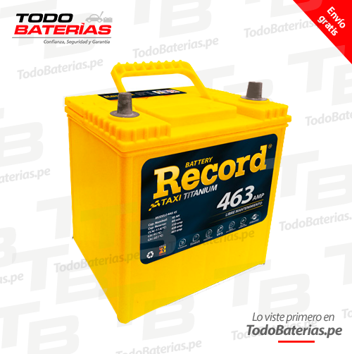 Batería para Carros Record RNS 45 TAXI- TITANIUM