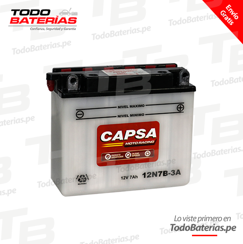 Batería para Motos Capsa 12N7B-3A