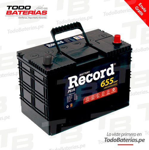 Batería para Carros Record RF 65 PI PLUS